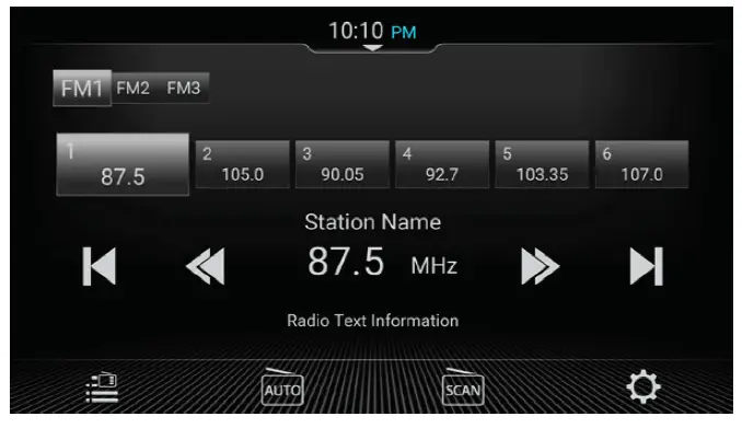Faurecia Clarion Electronics 55T0 Infotainment System FIG 7