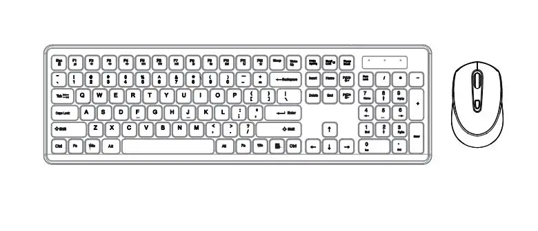 Shenzhen Dwason Technology Kb319+mc219 2.4g Wireless Keyboard And Mouse Combo User Manual Shenzhen Dwason Technology Kb319+mc219 2.4g Wireless Keyboard And Mouse Combo User Manual
