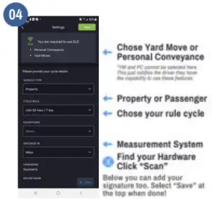 Assigning your vehicle