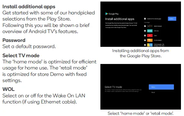 Install additional apps
