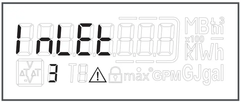 DIEHL Ultrasonic Energy Meter - display