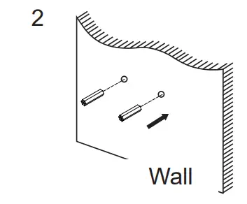 Wellis WZ00081 Napoli Shower Panel - Wall mounting 1