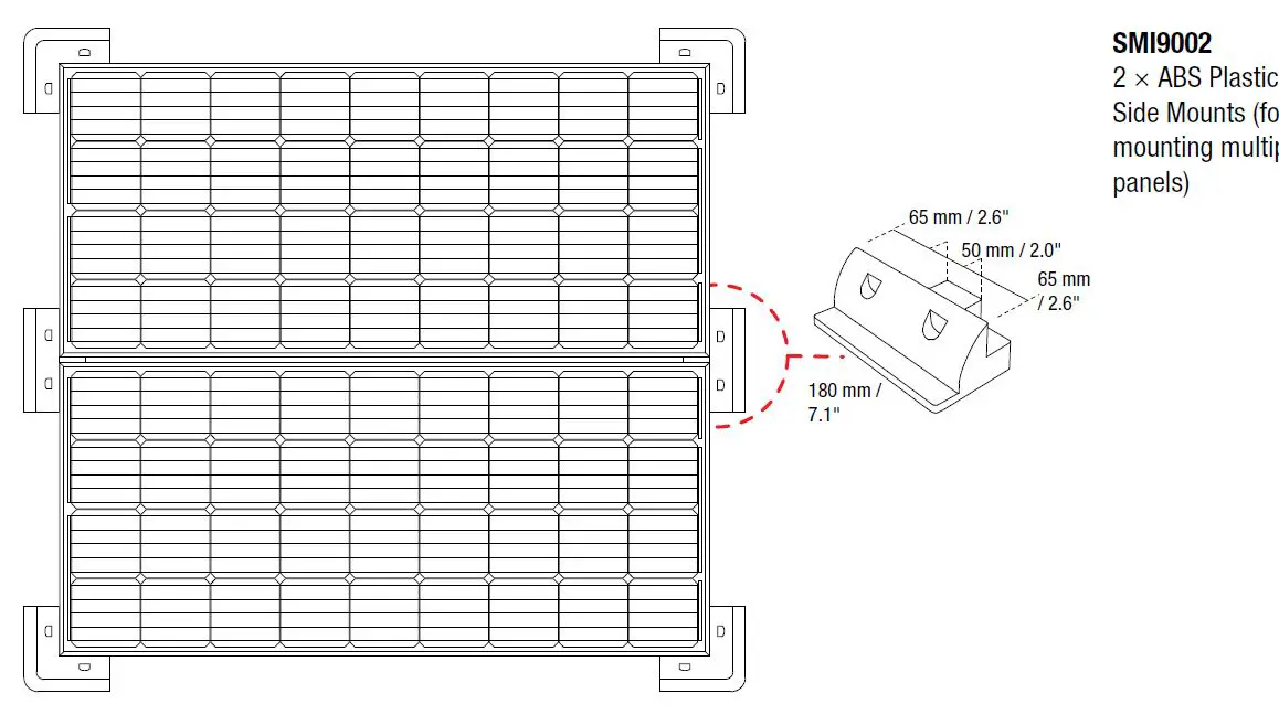 REDARC SMSP1050 Solar Monocrystalline Solar Panels-11
