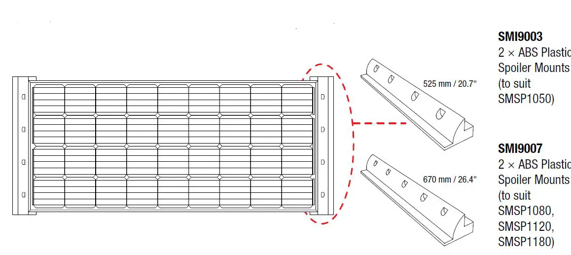 REDARC SMSP1050 Solar Monocrystalline Solar Panels-12