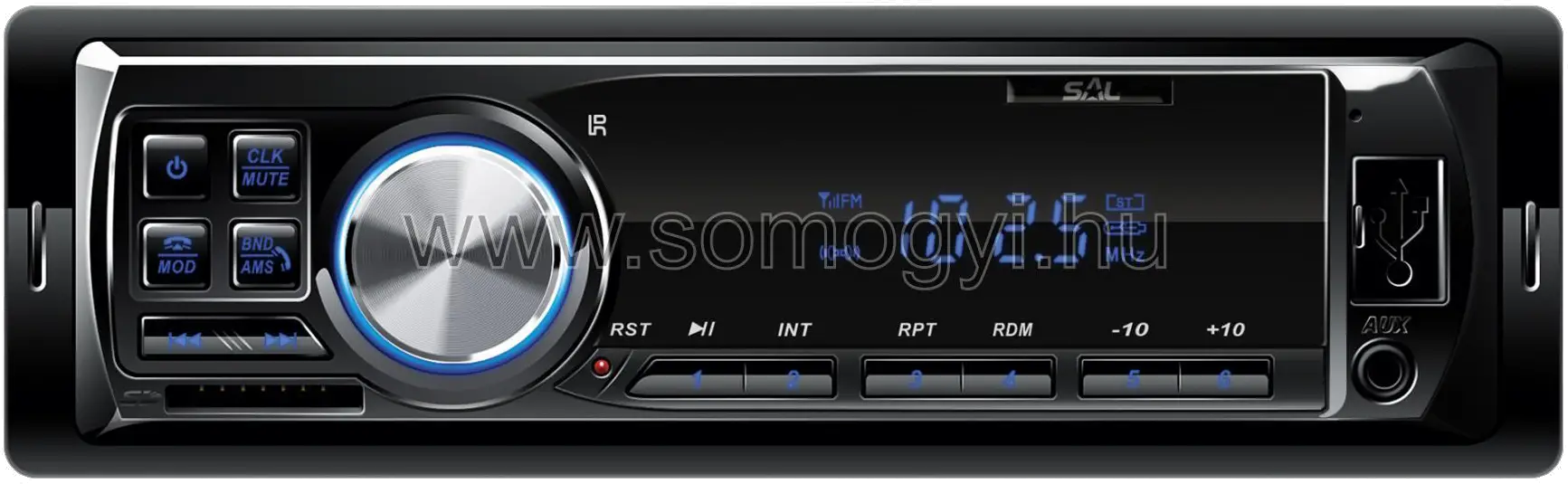 SOMOGYI ELEKTRONIC VBT 1100 Car Radio and MP3 WMA Player