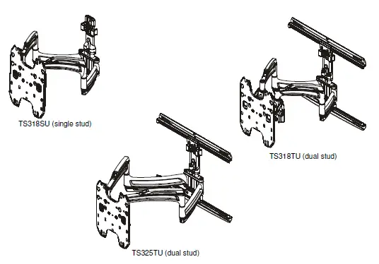 Medium Swing Arm Mounts