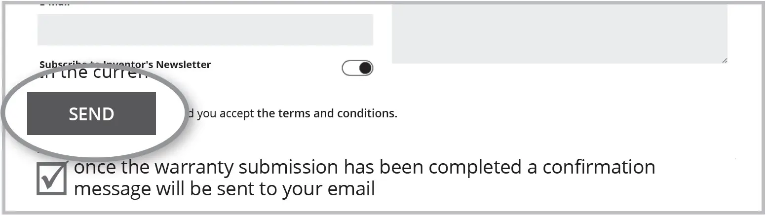 Activate your Warranty 02