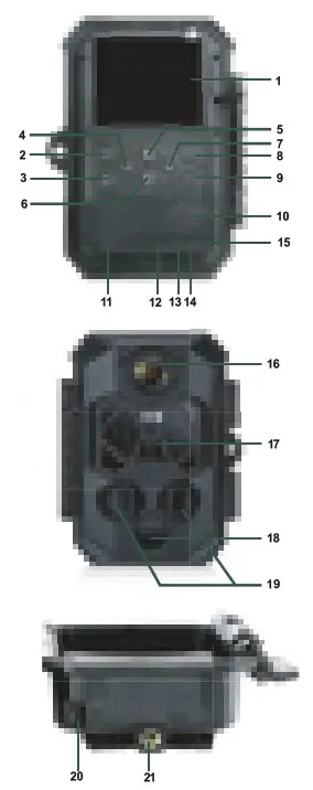 zerce PH810W WiFi Trail Hunting Camera - overuiew