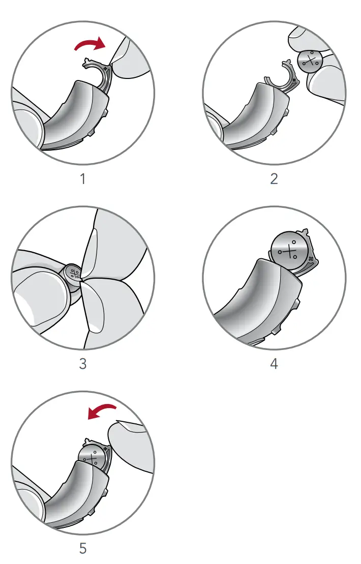 Starkey RIC 312 Hearing Aids - fig