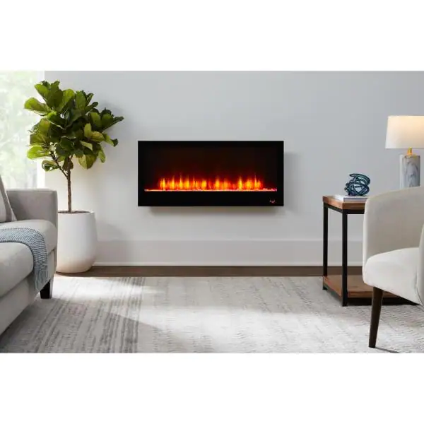 Home Decorators Collection Sp6778 42 In. Infrared Wall Mount Electric Fireplace User Manual