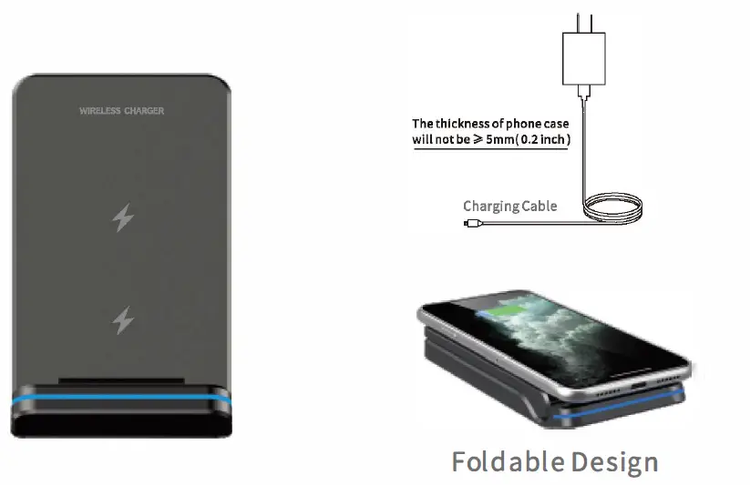 Guanyu GY-Z6F 3-In-1 Fast Wireless Charger 3