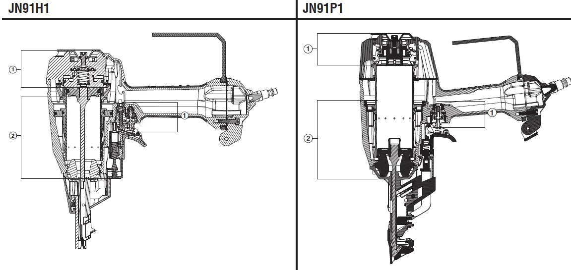SENCO-JN91H1-Metal-Connector-Nailer - fig 13