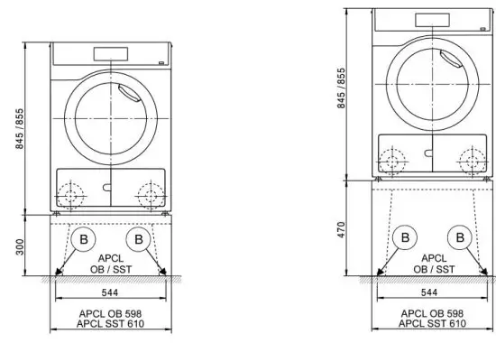 Miele PDR 507 EL Front Load Vented Dryer fig 7