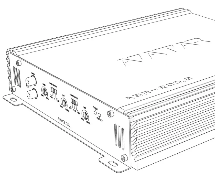 AVATAR Channel Amplifier Cover