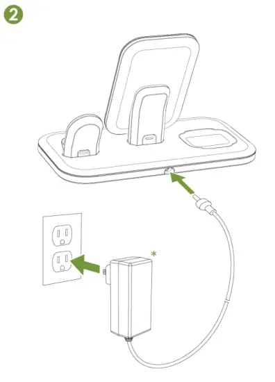 mophie 3IN1STD 3 in 1 Wireless Charging Stand - fig2