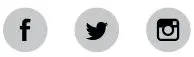 FB, Twitter & Instagram Icon
