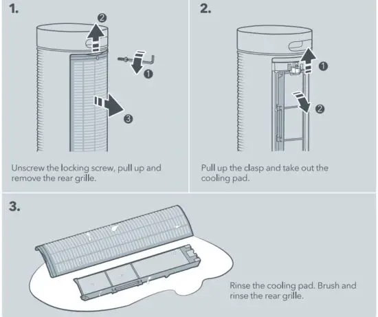 FIG 20 Rear Grille & Cooling Pad