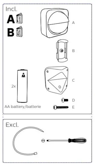 PHILIPS 929003067402 Hue Outdoor Motion Sensor - fig 1