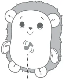 fisher-price-calming-vibes-hedgehog COZY COMFORT