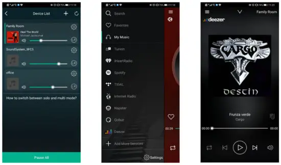 RAKOSO SA100 Wireless Amplifier - 4Stream Mobile Application