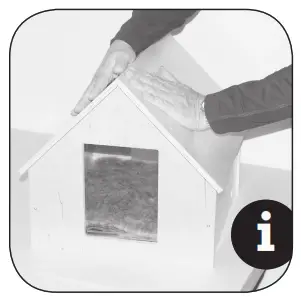 K H Birchwood Manor Kitty Home - Using hands