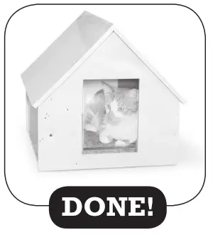 K H Birchwood Manor Kitty Home - done
