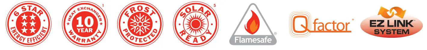 Rheem Gas Hot Water User Guide - Extra Features