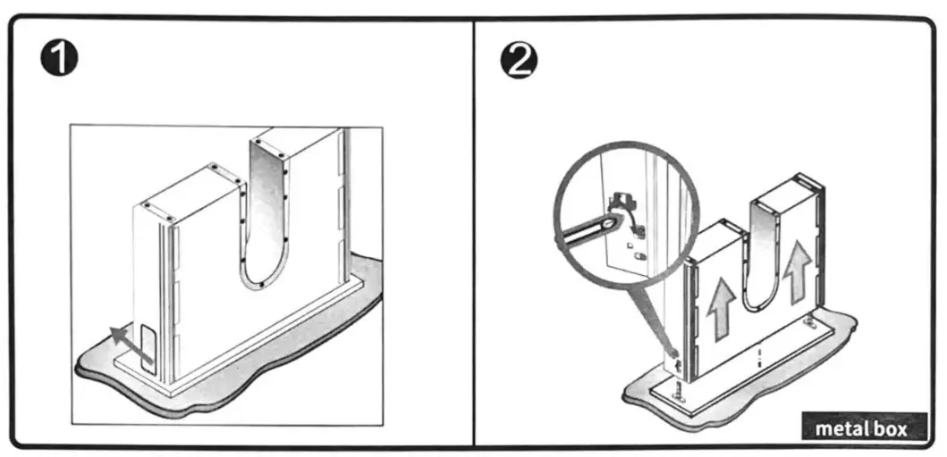 HOMLUX 810092570189 Bathroom Vanity in Gloss White with Cultured Marble Vanity -fig11