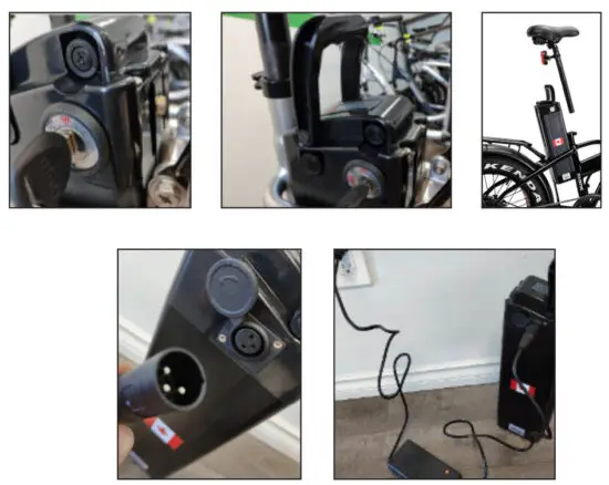 SLANE VICTORIA Electric Bike - BATTERY