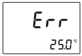 Error message display