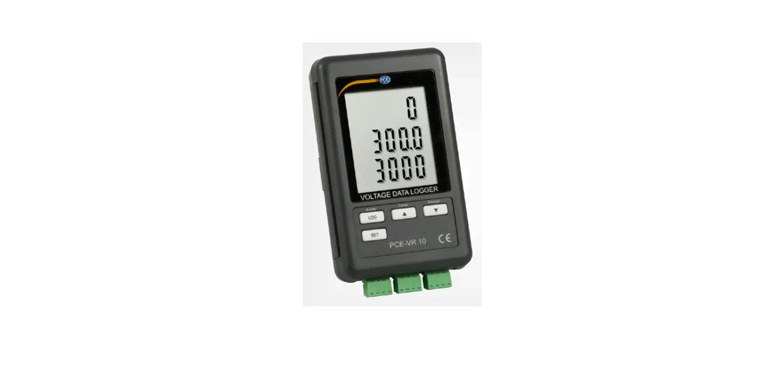 Pce Instruments Pce-vr 10 Voltage Data Logger User Manual