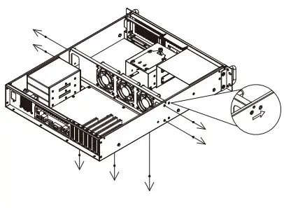 SILVERSTONE RM23 502 2U Dual 5 25 Inch Drive Bay ATX Rackmount Industrial Server - Fig 9