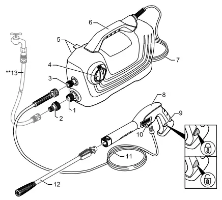 KARCHER K 2 Classic High Pressure Washer-fig2