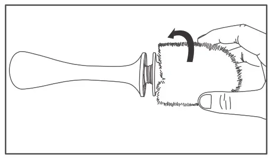 Homitt Cordless Toilet Brush-Screw the toilet brush head