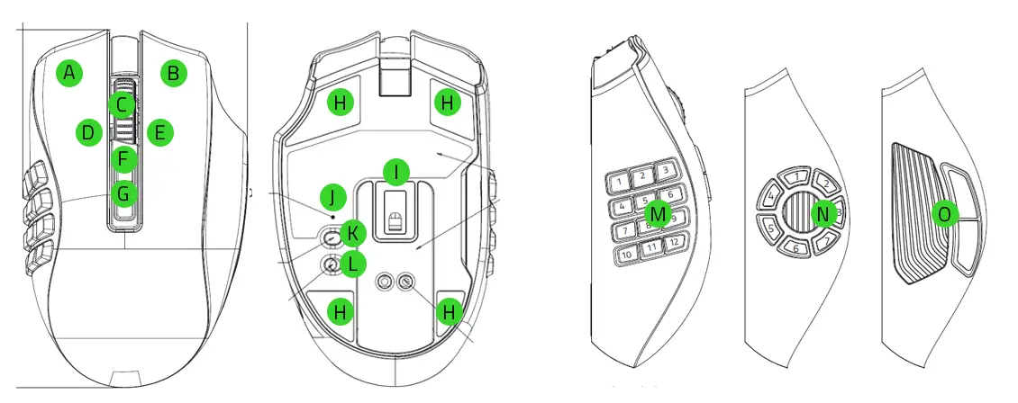 Razer RZ010342 GAMING MOUSE -
