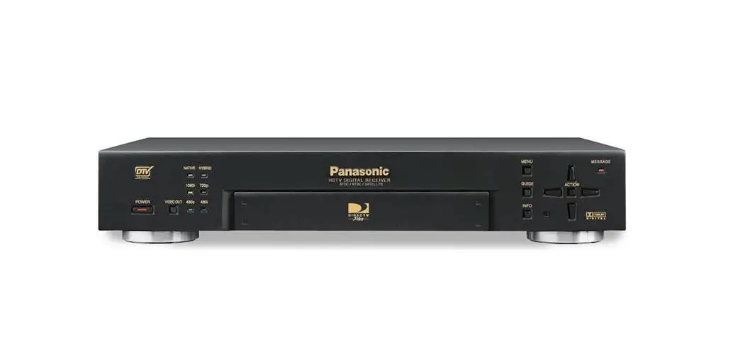 Panasonic Tu-hds20 Receiver Manual