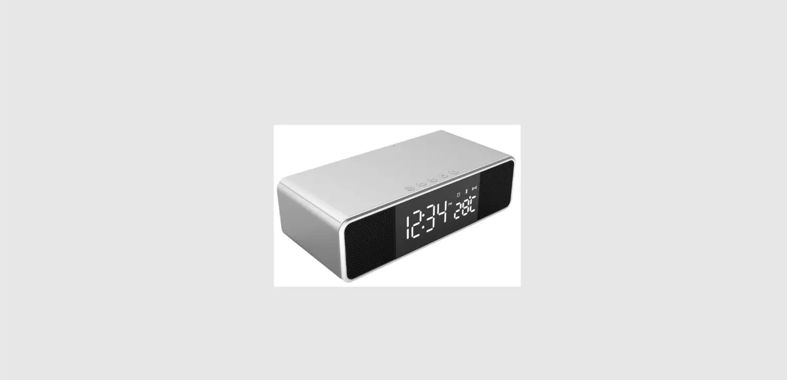 Gembird Dac-wpc-01 Digital Alarm Clock With Wireless Charging Function User Manual