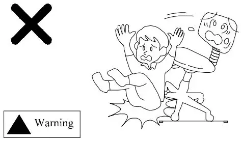 iiglo Chair User Guide - seat could be slippery