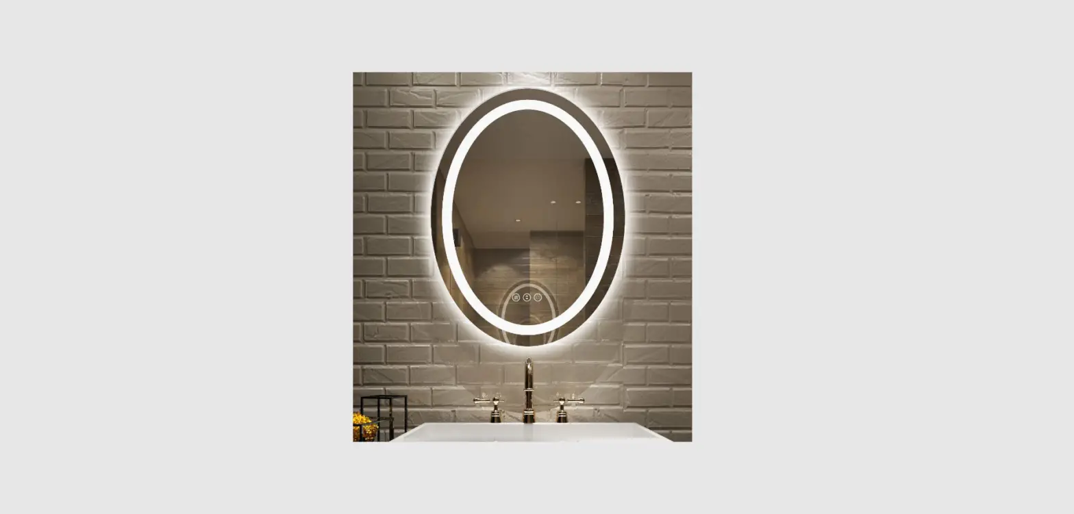 M Ltmirror M3099-6090 Led Lighted Oval Vanity Bathroom Makeup Mirrors Instruction Manual M Ltmirror M3099-6090 Led Lighted Oval Vanity Bathroom Makeup Mirrors Instruction Manual