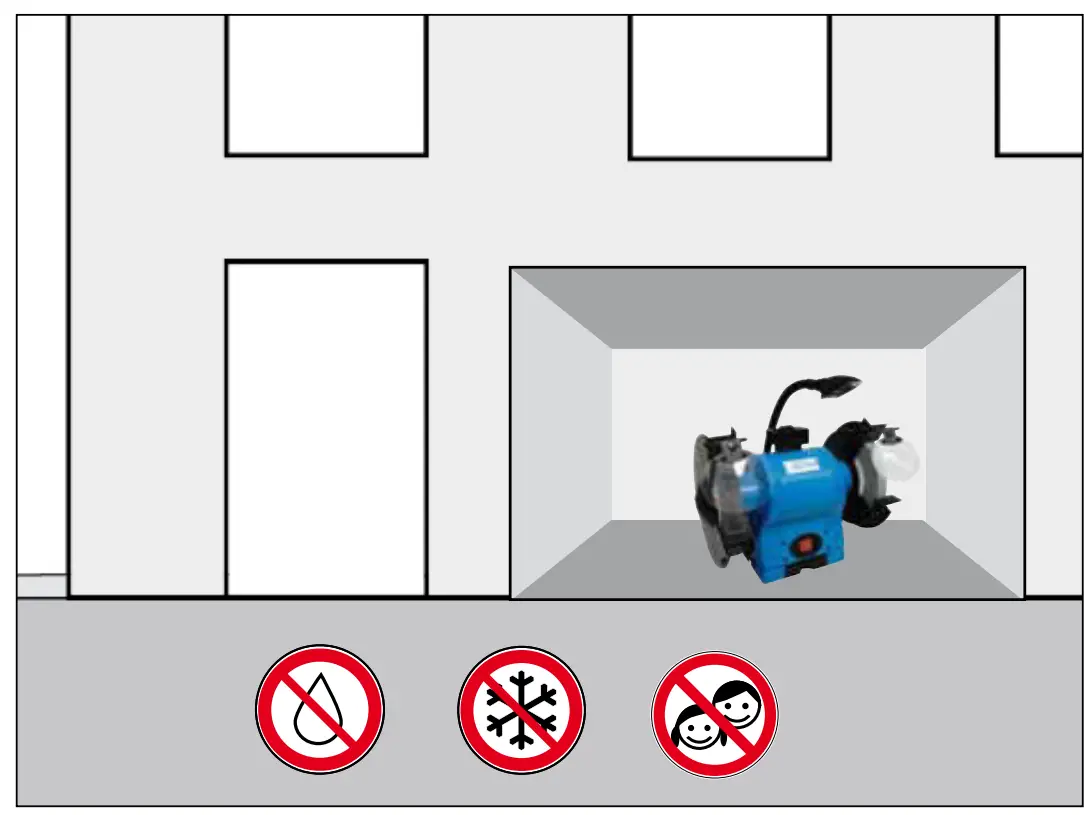 GDS 150 L Double grinde Operation