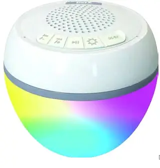 Pyle PLSPOOL12 Portable Wireless Speaker Colorful Lights
