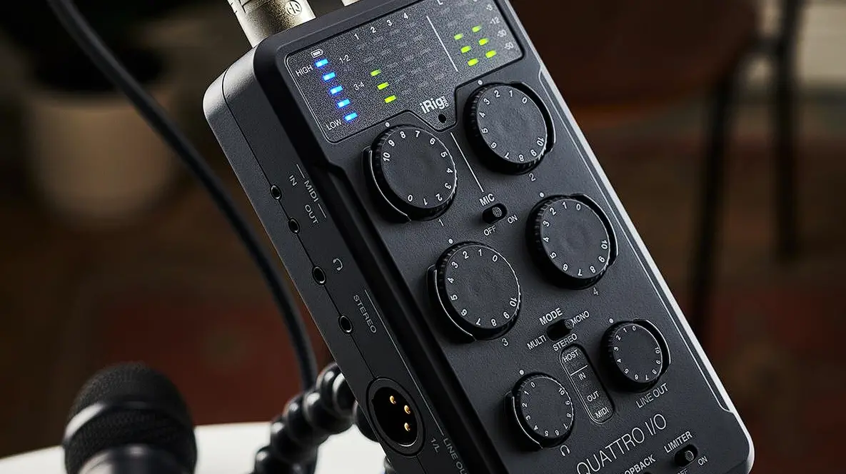 Ik Multimedia 8025813882034 Irig Pro Quattro I O 4 In 2 Out Portable Audio Midi Interface User Manual