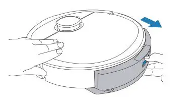 ECOVACS Deebot T9 Instruction Manual - Remove OZMO Pro