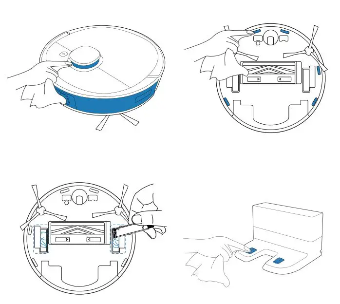 ECOVACS Deebot T9 Instruction Manual - Maintain Other Components