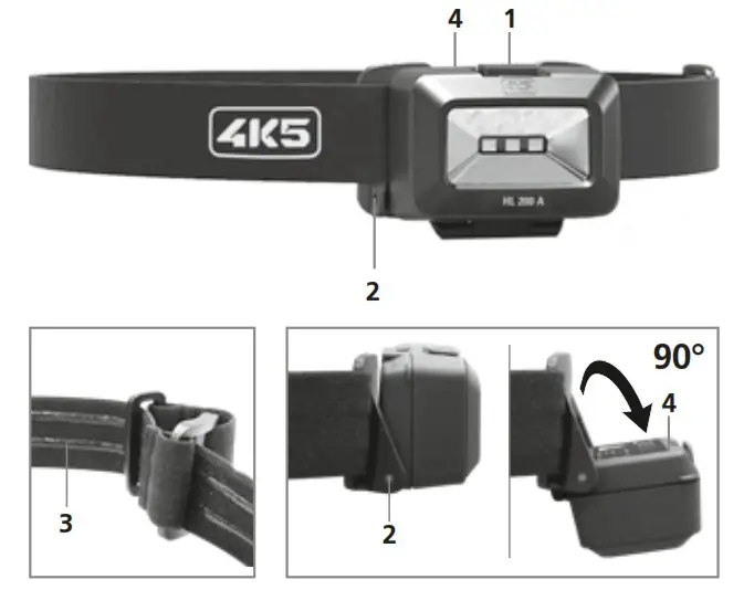 4K5 HR HL 200A HeadLight - Product Overview 1