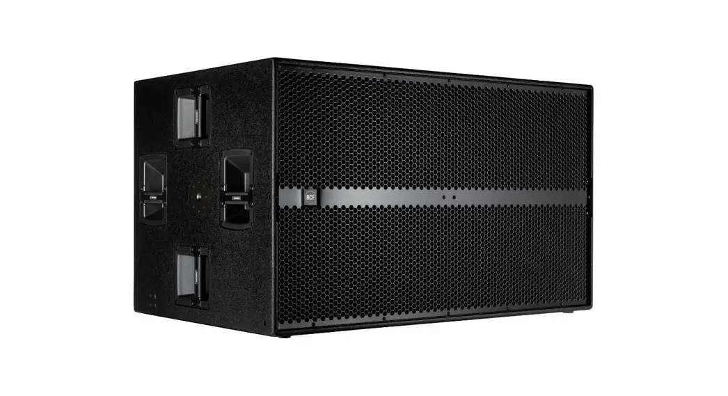 Rcf Sub 9007-as Active High Power Subwoofers Owner's Manual