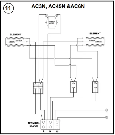 Dimplex AC3N 3kW Over Door Heater-fig12