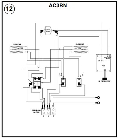 Dimplex AC3N 3kW Over Door Heater-fig13