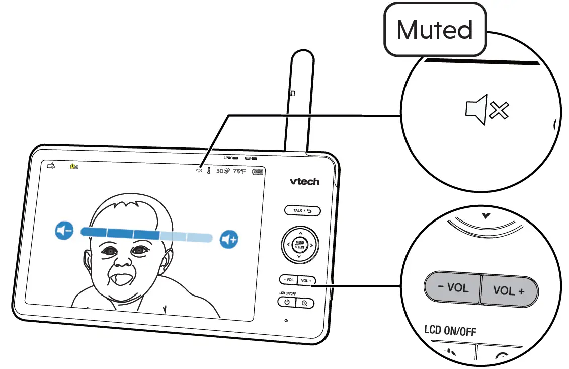 Turn on/off night light Change night light color Adjust night light brightness Set night light timer