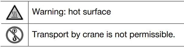 HILTI VC 20 Wet and Dry Jobsite Vacuum Cleaners Instruction Manual - Symbols on the product